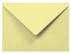 Davetiye Kart Zarfı 90 gr 13X18 cm , Açık Sarı - OFİSKUTUM