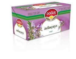 Doğuş Bardak Poşet Bitki Çayı Adaçayı 20 li - DOĞUŞ ÇAY