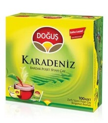 Doğuş Karadeniz Bardak Poşet Çay 100 lü - DOĞUŞ ÇAY