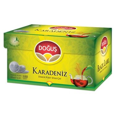 Doğuş Karadeniz Demlik Poşet Çay 100 lü - 1