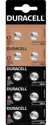 Duracell Düğme Pil LR44 10 lu - 1