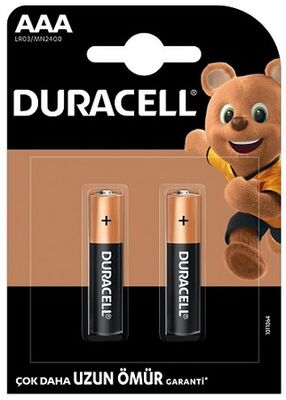 Duracell İnce Kalem Pil AAA 2 li - 1