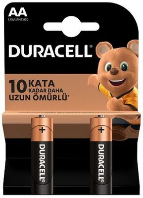 Duracell Kalem Pil AA 2 li - 1