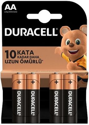 Duracell Kalem Pil AA 4 lü - 1