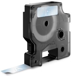 Dymo D1 Yedek Şerit, 12 mm x 7 mt, Şeffaf / Beyaz (45020) - DYMO