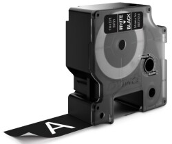 Dymo D1 Yedek Şerit, 24 mm x 7 mt, Siyah/Beyaz (53721) - DYMO