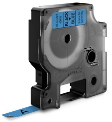 Dymo D1 Yedek Şerit, 9 mm x 7 mt, Mavi/ Siyah (40916) - DYMO