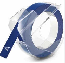 Dymo Kabartma Şerit, 9mmx3 mt, Mavi - DYMO