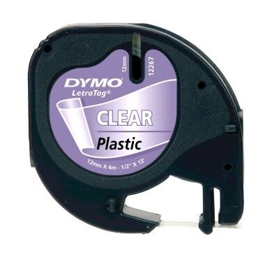 Dymo Letratag Plastik Şerit, 12 mm X 4 mt - 5