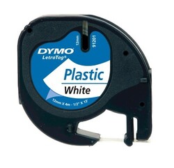 Dymo Letratag Plastik Şerit, 12 mm X 4 mt - 1