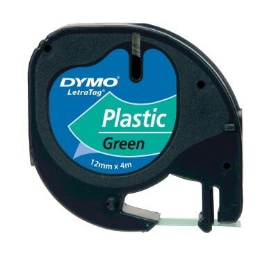 Dymo Letratag Plastik Şerit, 12 mm X 4 mt - 6