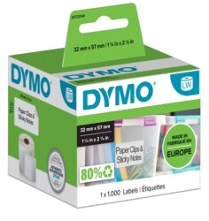 Dymo LW Çok Amaçlı Etiket,1000 Etiket 57X32mm (11354) - DYMO