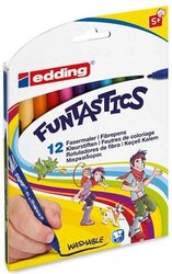 Edding Funtastics Keçeli Kalem Takımı 12 Renk - 1