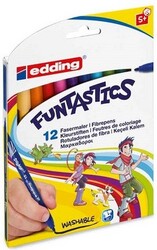 Edding Funtastics Keçeli Kalem Takımı 12 Renk - EDDING