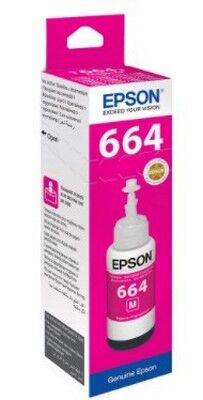 Epson T6643 Kartuş Kırmızı - 1