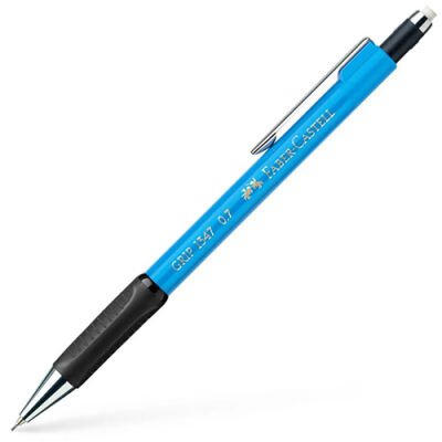 Faber-Castell 1345 Grip Mekanik Kurşun Kalem, Açık Mavi 0,5 mm - 1