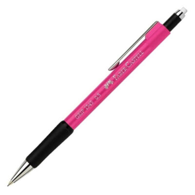 Faber-Castell 1345 Grip Mekanik Kurşun Kalem, Pembe 0,5 mm - 1