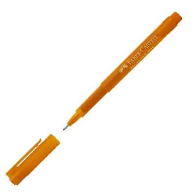 Faber-Castell 1554 Broadpen Keçe Uç Kalem, Açık Turuncu 0,8 mm - 1