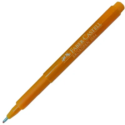 Faber-Castell 1554 Broadpen Keçe Uç Kalem, Açık Turuncu 0,8 mm - 1