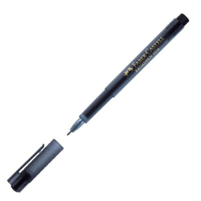 Faber-Castell 1554 Broadpen Keçe Uç Kalem, Füme 0,8 mm - 1
