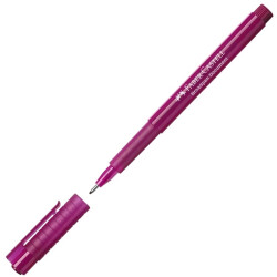 Faber-Castell 1554 Broadpen Keçe Uç Kalem, Fuşya 0,8 mm - 2