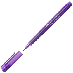 Faber-Castell 1554 Broadpen Keçe Uç Kalem, Mor 0,8 mm - 2