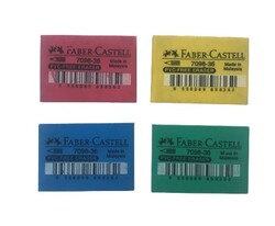 Faber-Castell 189836 Renkli Silgi - FABER-CASTELL