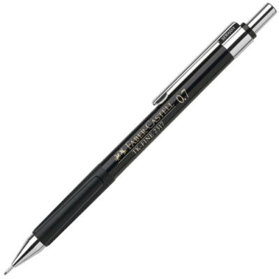 Faber-Castell 2317 Fine Mekanik Kurşun Kalem, Siyah 0,7 mm - 1