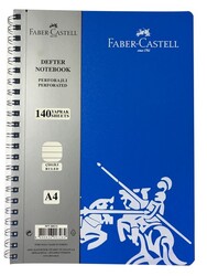 Faber-Castell A4 PP Kapak Defter Çizgili 140 yp - FABER-CASTELL