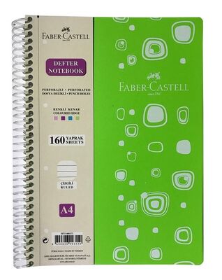 Faber-Castell A4 PP Kapak Defter Çizgili 160 yp - 4
