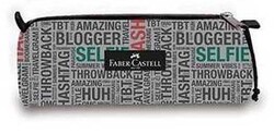 Faber-Castell Basic Kalem Çantası Typography - FABER-CASTELL