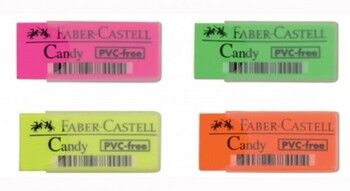 Faber-Castell Candy Orta Boy Silgi - 1