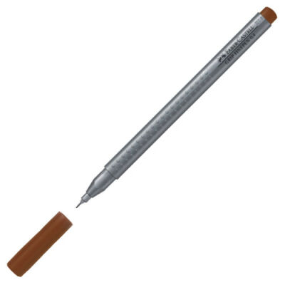Faber-Castell Grip Finepen Keçe Uç Kalem, Krom Sarısı 0,4 mm - 1