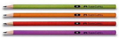Faber-Castell Kurşun Kalem İz Bırak Pastel Renk - 1