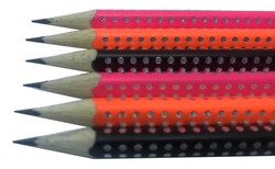 Faber-Castell Kurşun Kalem Üçgen Parlak Renkler - 2