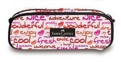 Faber-Castell Oval Basic Kalem Çantası Handwriting - FABER-CASTELL