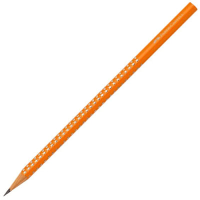 Faber-Castell Parlak Renkler Kurşun Kalem, Neon Turuncu - 1
