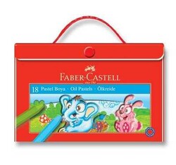 Faber-Castell Pastel Boya Takımı Çantalı 18 Renk - 1