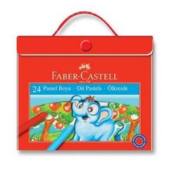 Faber-Castell Pastel Boya Takımı Çantalı 24 Renk - 1