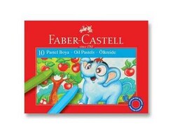 Faber-Castell Pastel Boya Takımı Karton Kutu 10 Renk - FABER-CASTELL