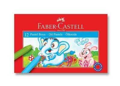Faber-Castell Pastel Boya Takımı Karton Kutu 12 Renk - 1