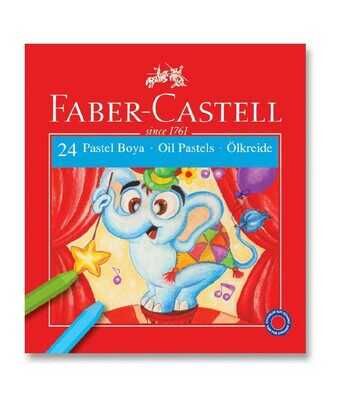 Faber-Castell Pastel Boya Takımı Karton Kutu 24 Renk - 1