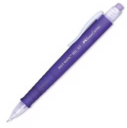 Faber-Castell Poly Matic Mekanik Kurşun Kalem, Mor 0,7 mm - FABER-CASTELL