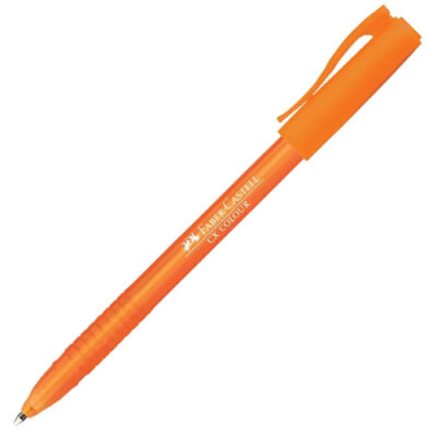 Faber-Castell Renkli Tükenmez Kalem, Turuncu - 1