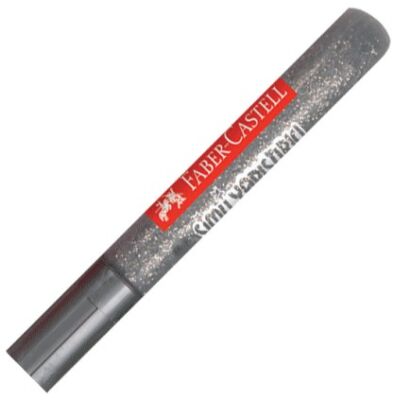 Faber-Castell Simli Yapıştırıcı, Gümüş 10,5 ml - 1