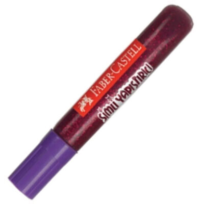 Faber-Castell Simli Yapıştırıcı, Mor 10,5 ml - 1