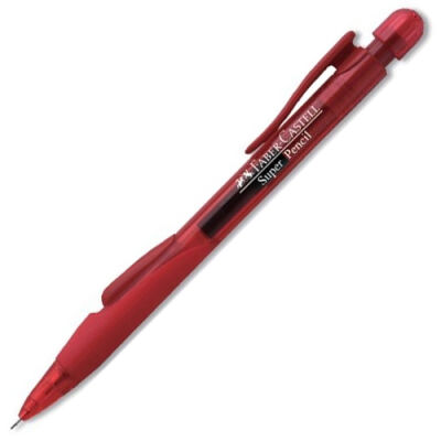 Faber-Castell Süper Mekanik Kurşun Kalem, Kırmızı 0,7 mm - 1