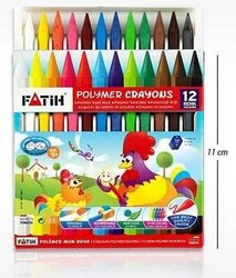 Fatih Mum Boya Takımı Crayon 12 Renk - FATİH