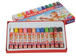 Fatih Pastel Boya Takımı Karton Kutu 12 Renk - FATİH