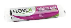 Florex Endüstriyel Jumbo Boy Çöp Poşeti Siyah 80x110 cm 10 lu Rulo - FLOREX